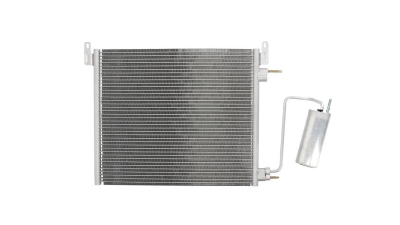 Condensator climatizare OEM/OES Opel Signum, 05.2003-09.2005, motor 3.2 V6, 155 kw benzina, cutie manuala/automata, full aluminiu brazat, 485(445)x400x16 mm, cu uscator filtrat