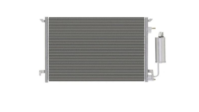 Condensator climatizare Opel Vectra C, 04.2004-02.2009, motor 1.9 CDTI, 110 kw diesel, cutie manuala/automata, full aluminiu brazat, 660(620)x410(390)x16 mm, cu uscator filtrat