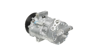 Compresor aer conditionat Fiat Croma, 2005-2011, motorizare 1.9 MultiJet, 85kw/88kw/110kw, diesel, rola curea 120 mm, 6 caneluri, tip Sanden: SD7V16