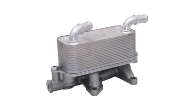 Radiator ulei motor, Termoflot Cadillac Bls 2006-2009; Opel Signum 2003-2008, Vectra C 2002-2009; Saab 9.3 2002-2007, 165x72x65mmmm, material Aluminiu, BestAutoVest 5518L8-3