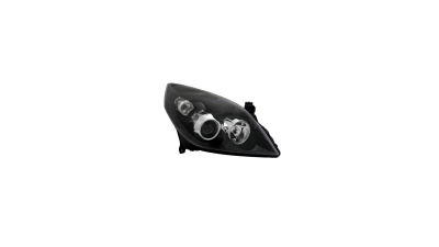 Far Opel Vectra C 09.2005-09.2008 SIGNUM 09.2005-08.2008 TYC fata dreapta , tip bec H1+H7, culoare rama negru