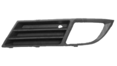 Grila bara fata Opel Vectra C, 09.2005-09.2008, Signum 2005-08.2008  Dreapta, 1400360, 5519274X cu locas pentru proiectoare