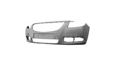 Bara fata Opel Insignia (G09), 09.2008-12.2013, parte montare grunduita, cu gauri senzori parcare si PDC, 5520072J, Aftermarket