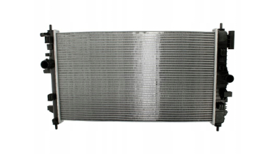 Radiator racire Opel Insignia (G09), 2008-2017 (Motor 1, 6 85kw; 1, 6 Turbo 132kw; 1, 8 103kw - Cu Ac ), Saab 9-5, 2010-2012 Motor 1, 6 T 132kw (Cu/Fara Ac) Benzina, cutie Manuala cu conectori rapizi iesire, dimensiune 680x390x16mm, Cu lipire fagure