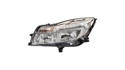 Far Opel Insignia (G09), 09.2008-12.2013, partea Stanga, electric, cu lumini de zi, tip bec H1+H7, cu motoras, Depo