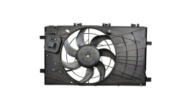 GMV ventilator radiator Opel Insignia, 07.2008-2017, motor 1.6/1.6 Turbo, 1.8, benzina, cutie manuala, cu AC, 192 W; 375 mm; 4 pini, cu pre-rezistor