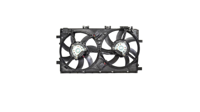 GMV radiator electroventilator Opel Insignia (G09), 2008-2017 ( 2,8 V6 T 191/239kw; 2,0 Turbo 184/162kw; 2,0 Cdti 81/96/103/118/143kw ) Diesel/Benzina,  345/345mm, 3+3+2 pini, cu rezistor, Aftermarket