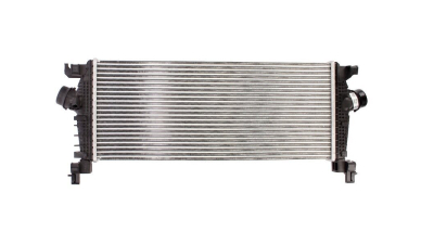 Intercooler Opel Astra J, 12.2012-2017, Cascada, 04.2013-, Zafira Tourer, 07.2013-2019, motor 1.6 SIDI 125/147kw, benzina, cutie manuala, cu/fara AC, aluminiu brazat/plastic, 665x280x30 mm, 