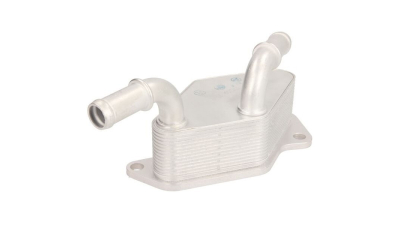 Radiator racire ulei motor, termoflot Saab 9.3, 01.2011-02.2015, 9-5, 05.2010-01.2012, motor 2.0 T, 162 kw, benzina, 85x155x50 mm, garnituri incluse, din aluminiu