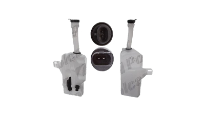 Rezervor spalator parbriz Opel Insignia (G09), 09.2008-12.2013, Saab 9.5, 02.2010-12.2012, pt. modele fara spalator faruriGat de umplere cu capac,Cu senzor nivel lichid,cu washerpump, Aftermarket