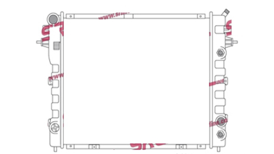 Radiator racire Opel Omega A, 10.1986-03.1994, motor 1.8, 2.0, 2.4; 2.6 R6; 3.0 R6 benzina, 2.3 D, diesel; cutie manuala/automata, cu AC, pentru a insuruba senzorul de temperatura-se desurubeaza dopul 563x455x32 mm, aluminiu brazat/plastic 