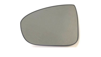 Geam oglinda exterioara cu suport fixare Opel Meriva B, 06.2010-01.2014; Meriva B, 01.2014-, partea Stanga, incalzit; sticla convexa; geam cromat, Aftermarket