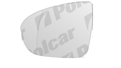 Geam oglinda Opel Meriva B 06.2010-2017 partea stanga View Max Crom asferica cu incalzire