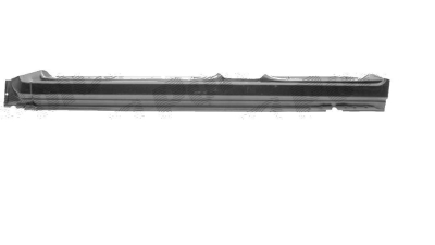 Prag Opel Corsa 2/3-Usi (Hatchback + Sedan) 1982-07.1990 Dreapta 164595, prag din metal