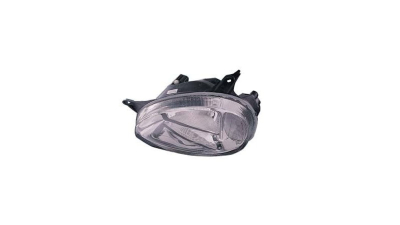 Far Opel Corsa B 01.1993-10.2001 AUTOPAL fata stanga, lentila clara, cu semnalizator alb, reglare manuala