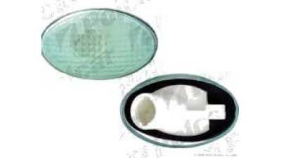Lampa semnalizare aripa Opel Astra F, 94-12.02, Opel Corsa/Combo B, 01.93-10.01, Opel Sintra, 01.96-12.98, Opel Tigra, 10.94-12.01, verde, omologare ECE, oval , tuning,, Stanga , Dreapta