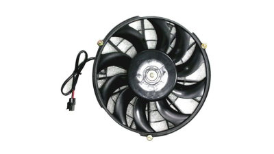 GMV radiator electroventilator Opel Astra F, 09.1993-2002, Opel Calibra, 09.1993-1997, Opel Tigra, 1994-2001, Opel Vectra A, 09.1993-1995 Benzina/Diesel, tip climatizare cu AC, dimensiune 150W/290mm, cu 2 pini, plastic, Aftermarket