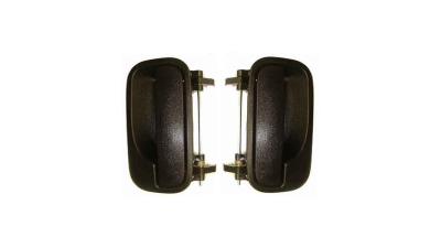 Maner usa exterior Opel Tigra, 1994-.01, Opel Vectra B, 1995-02.2003, negru, 90546391, usa spate partea Stanga