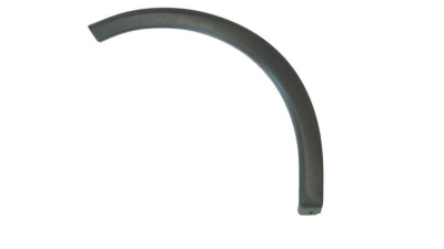 Bandou aripa fata, ornament Opel Corsa C, 07.2000-10.2010, din plastic; partea Stanga, pentru modele fara orn. praguri de plastic , 172436 555601-5