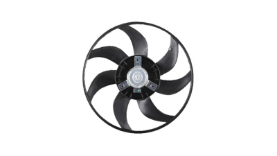GMV ventilator radiator Opel Corsa C, 2000-2006, motor 1.2, benzina, fara AC, 335 mm; 2 pini, 