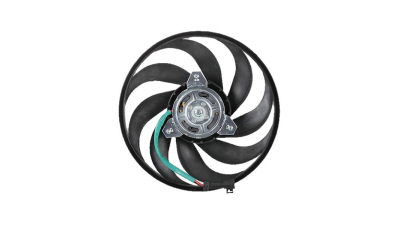GMV ventilator radiator Opel Corsa C, 2000-2006, motor 1.0, 1, 2; 1.4; 1.8 benzina, cu AC, 200 W; 315 mm; 2 pini, 