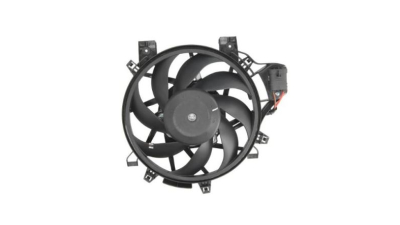 GMV radiator electroventilator Opel Tigra, 06.2004-2009, motor 1.3 CDTi, diesel, cutie manuala, cu AC, 290 mm; 3 pini, cu pre-rezistor, 