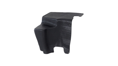 Carcasa alternator Opel Corsa C (X01) 2000-2010, Combo 2000-2010, Tigra 2004-2009 Motorizare Benzina, parte montare dreapta, fata, ABS+PVC, 555634-7, Aftermarket
