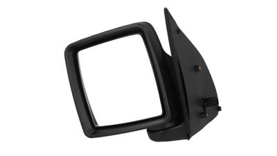 Oglinda exterioara Opel Combo C, Tour 2002-10.2010 partea stanga View Max crom convex carcasa neagra reglare electrica cu incalzire