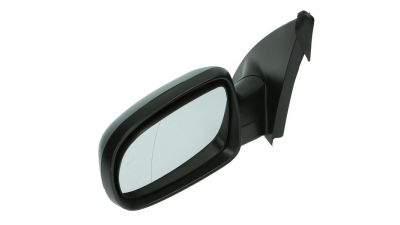 Oglinda exterioara Opel Corsa C 07.2000-10.2010 partea dreapta View Max crom convex carcasa neagra reglare electrica cu incalzire