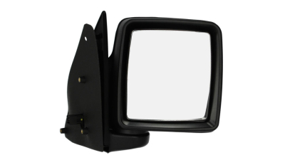 Oglinda exterioara Opel Combo C, Tour 2002-10.2010 partea dreapta View Max crom convex carcasa neagra reglare electrica cu incalzire 5556526M