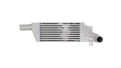 Intercooler Opel Corsa C, 09.2000-10.2003, Combo C, 09.2000-2011, motor 1.7 DTI 55kw, diesel, cutie manuala, cu/fara AC, aluminiu brazat, 279x127x46 mm, 