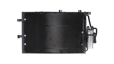 Condensator climatizare Opel Combo C, 10.2001-07.2003, Corsa C, 09.2000-06.2003, motor 1.6, 62 kw/64kw benzina, cutie manuala, full aluminiu brazat, 590(545)x360x16 mm, cu uscator filtrat