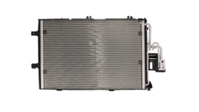 Condensator climatizare Opel Combo C, 10.2001-07.2003, Corsa C, 09.2000-06.2003, motor 1.6, 62 kw/64kw benzina, cutie manuala, full aluminiu brazat, 595(545)x385x16 mm, cu uscator filtrat
