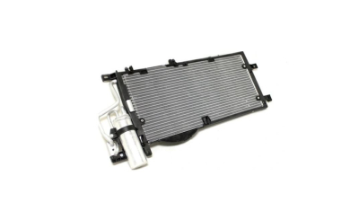 Condensator climatizare Opel Combo 2001-2011, Corsa C, 00-2006, 585 (545)x260x16mm, material Rezervor aluminiu, fagure aluminiu brazat, BestAutoVest 5556K8C2