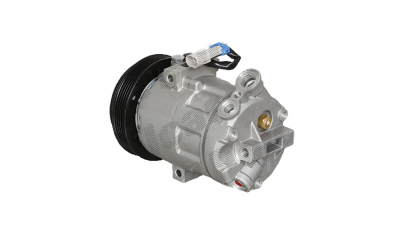 Compresor aer conditionat Opel Combo C, 2001-2011, Corsa C, 06.2003-12.2009, Tigra, 2004-2009, motor 1.4, 66kw, benzina, rola curea 125 mm, 5 caneluri, tip Sanden: SD6V12