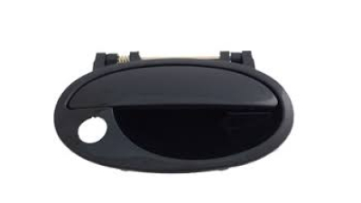 Maner usa exterior Opel Corsa/Combo C, 2000-2006,  usa fata , negru/lucios, partea Stanga
