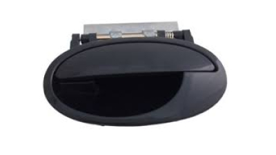 Maner usa exterior Opel Corsa/Combo C, 2000-2006, negru, usa spate partea Stanga