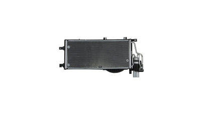 Condensator climatizare Opel Combo C, 08.2003-08.2004, motor 1.7 DI, 48 kw diesel, cutie manuala, full aluminiu brazat, 580 (545)x270x25 mm, fara filtru uscator