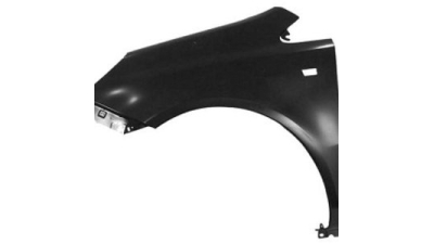 Aripa fata Opel Corsa D, 07.2006-12.2014, partea Stanga, cu gaura pentru semnalizare, 6102363, 555801-J galvanizata