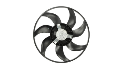 GMV ventilator radiator Opel Corsa E, 2015-, motor 1.2/1.4, benzina, fara AC, 340 mm; 2 pini, fara pre-rezistor
