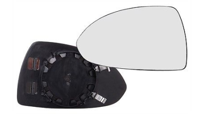 Geam oglinda Opel Corsa D 07.2006-12.2014, Corsa E 11.2014-, partea stanga View Max crom asferica