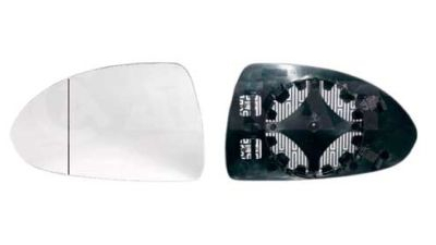 Geam oglinda Opel Corsa D 07.2006-12.2014, Corsa E 11.2014-, partea dreapta View Max crom convex cu incalzire