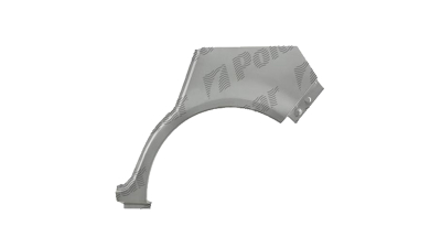 Segment reparatie aripa spate Opel Corsa D, 07.2006-12.2014, 5 Usi, partea Stanga, Aftermarket
