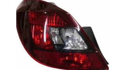 Stop spate lampa Opel Corsa D, 2006-2014 5 Usi, spate, omologare ECE, fara suport bec,fumuriu, 1222199; 93196753, Stanga