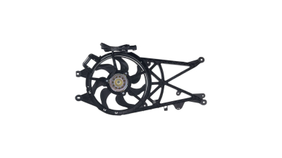 GMV radiator electroventilator Opel Meriva (X03), 07.2003-05.2010, Motorizare 1, 3 Cdti 51kw; 1, 7 Cdti 74/92kw; 1, 7 Dti 55kw Diesel, tip climatizare cu AC, cutie Manuala, dimensiune 260W/310mm, plastic, cu 2 pini, Aftermarket