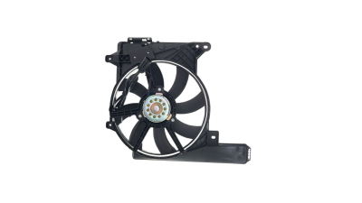 GMV radiator electroventilator Opel Meriva (X03), 07.2003-05.2010, Motorizare 1, 3 Cdti 51/55kw; 1, 6 Turbo 132kw; 1, 7 Cdti 74/92kw; 1, 7 Dti 55kw Diesel, tip climatizare Cu/fara AC, cutie Manuala, dimensiune 240W/365mm, cu 2 pini, plastic, Aftermarket
