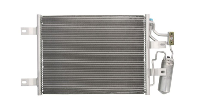 Condensator climatizare Opel Meriva, 09.2003-05.2010, motor 1.3 CDTI, 51 kw/55 kw; 1.7 CDTI, 74 kw/92 kw diesel, cutie manuala, full aluminiu brazat, 540(500)x365(350)x16 mm, cu uscator filtrat