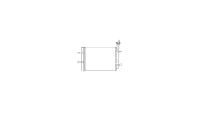Condensator climatizare OEM/OES Opel Meriva, 01.2006-05.2010, motor 1.6, 77 kw benzina, cutie manuala/automata, full aluminiu brazat, 520(480)x355x16 mm, cu uscator si filtru integrat94129301->