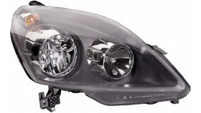 Far Opel Zafira, 05.2005-01.2008, Electric, tip bec H1+H7, omologare ECE, cu motoras, 1216572; 24451053; 93179911, Dreapta