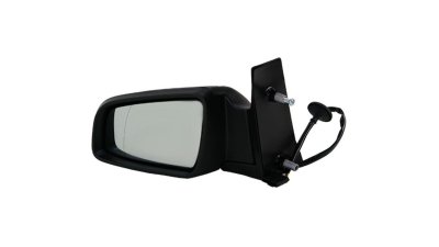 Oglinda exterioara Opel Zafira, 05.2005-01.2008, partea Stanga, culoare sticla crom, sticla asferica, cu carcasa grunduita, cu incalzire, ajustare electrica, mufa cu 9 gauri/ 5 pini